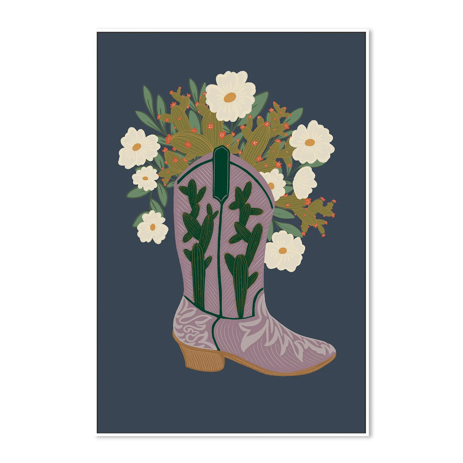 Cowboy Shoes and Floral - Image 5