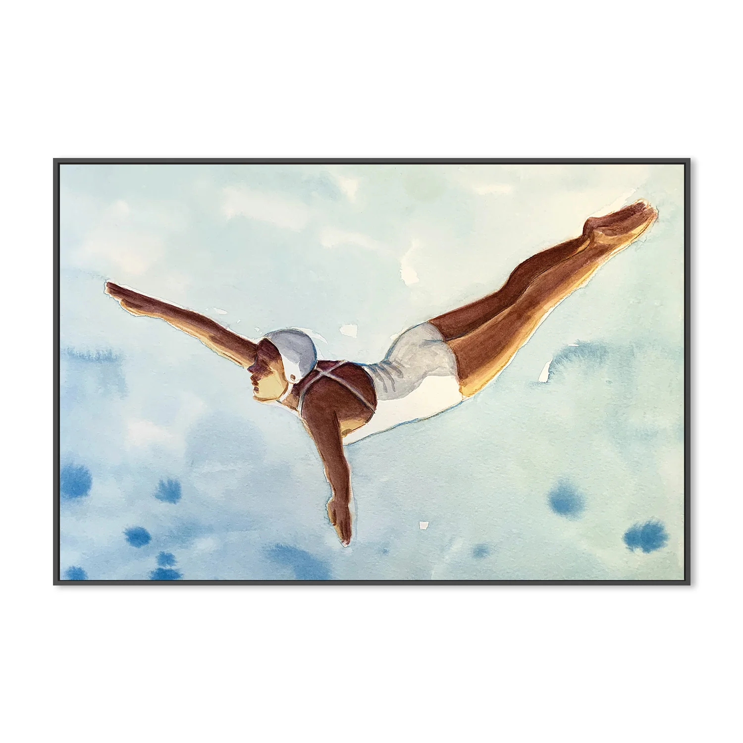 Diver in Aqua Sky - Image 3